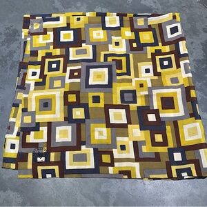 Mantero VIII Collection Silk Scarf